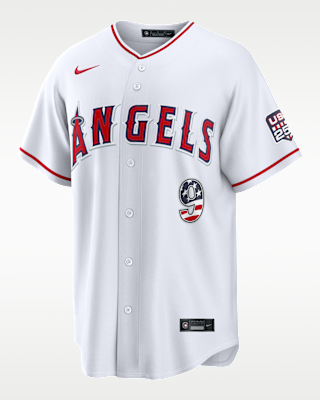 Mike Trout Los Angeles Angels USA 250 Men's Nike MLB Stadium
